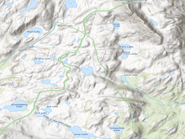USGS topographic map of Star Lake-002
