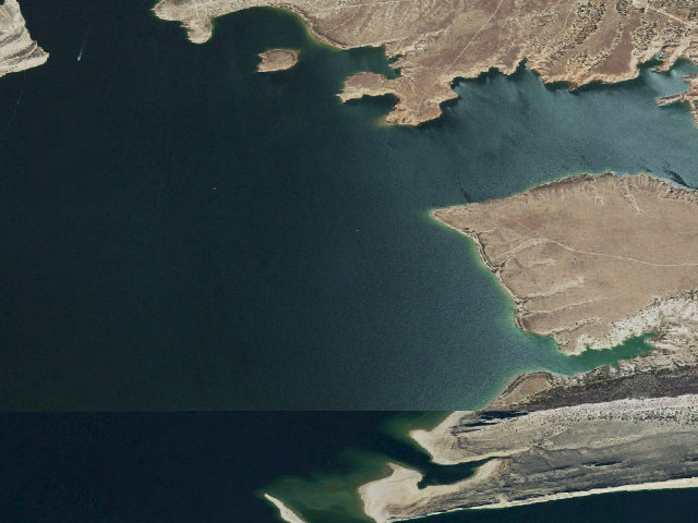 Aerial image of Stateline Campground