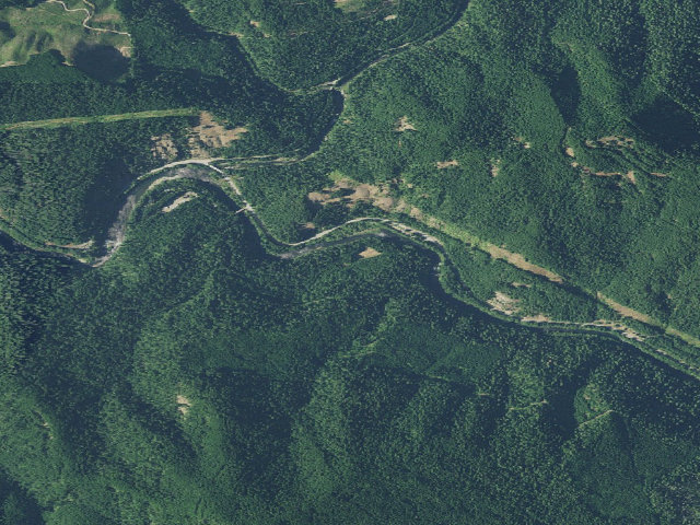 Aerial image of Steamboat Ball Field Group Site