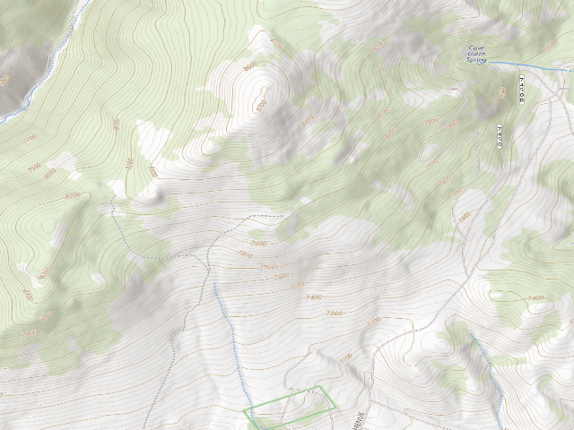 USGS topographic map of Steep Climb
