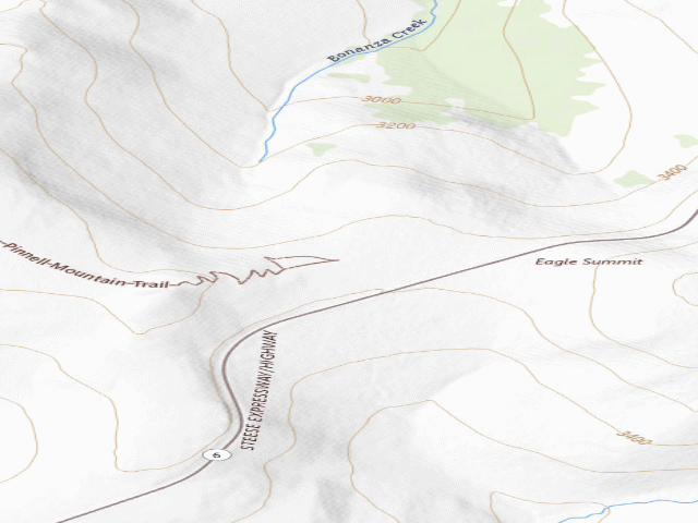 USGS topographic map of Steese National Conservation Area