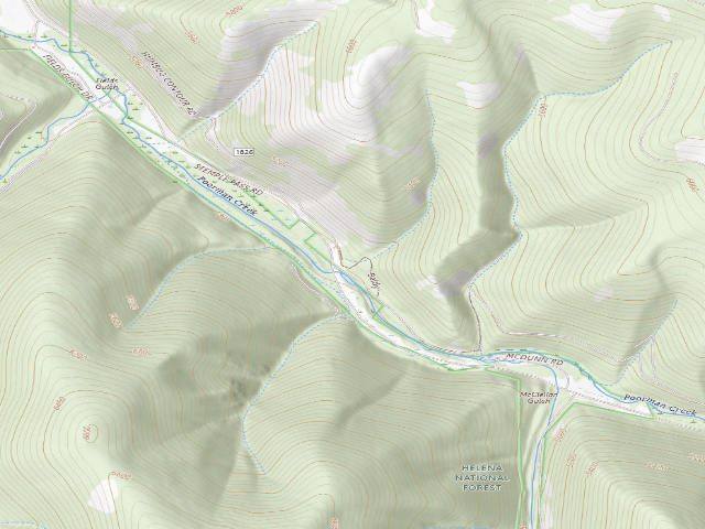 USGS topographic map of Stemple Rd-010