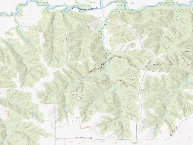 USGS topographic map of Stephens State Forest - Woodburn Backpack Site 1