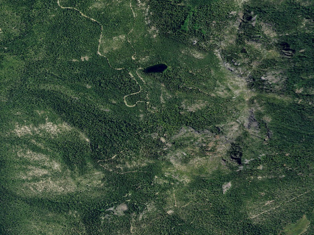 Aerial image of Stevens Camp