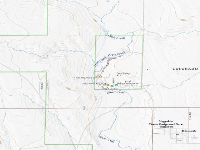 USGS topographic map of Steward J. Adams Education Site