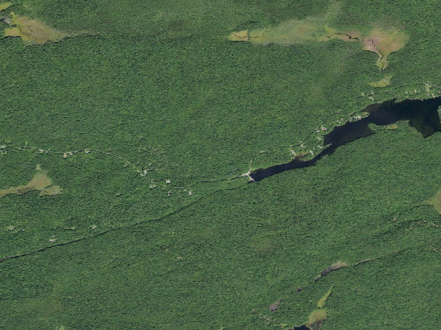Aerial image of Stewart Landing #1 (Ferris Lake Wild Forest)