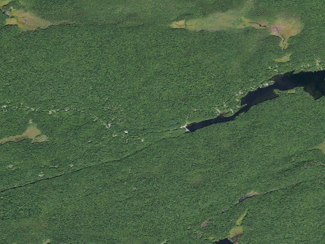 Aerial image of Stewart Landing #2 (Ferris Lake Wild Forest)
