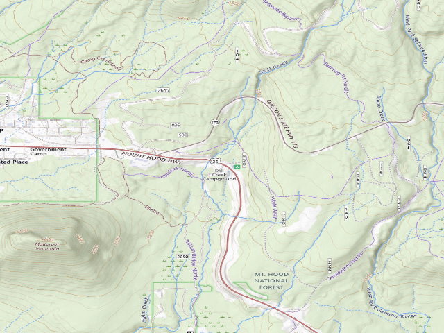USGS topographic map of Still Creek