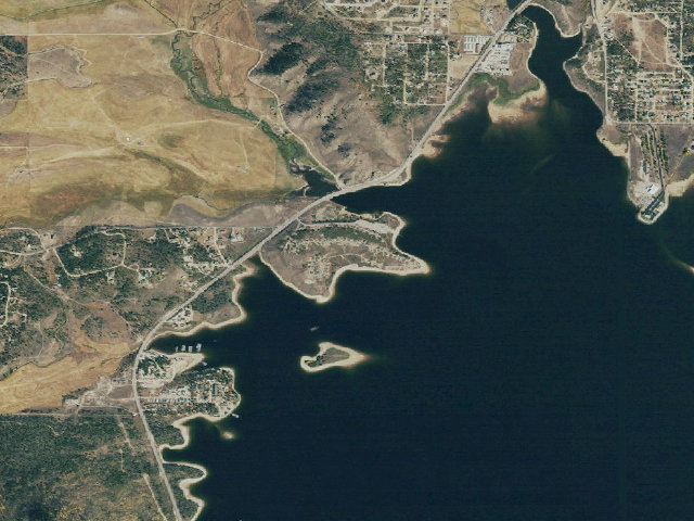 Aerial image of Stillwater Campground
