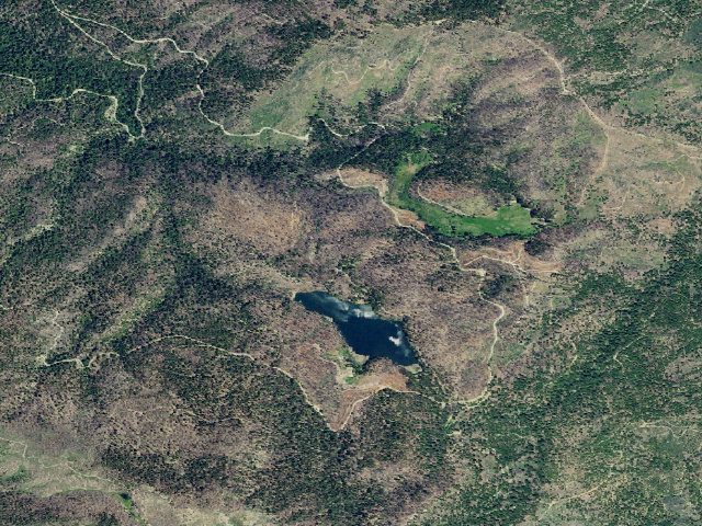 Aerial image of Stirrup C.G. (Letts Lake)