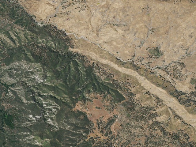 Aerial image of Stockdale Mountain