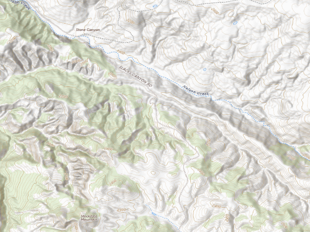 USGS topographic map of Stockdale Mountain