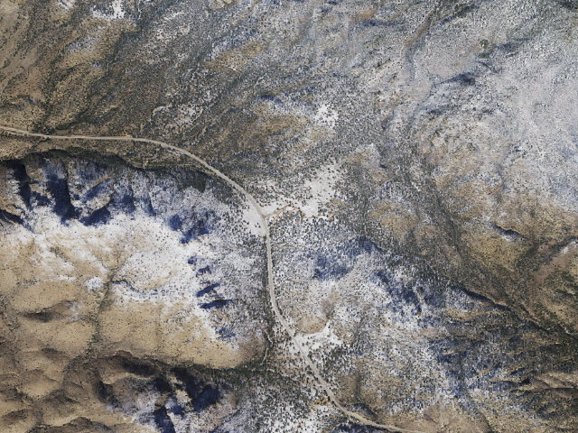 Aerial image of Stockton Pass Campground