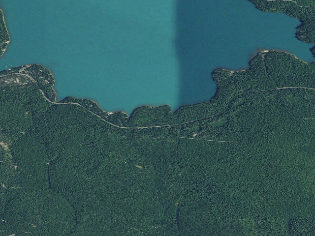 Aerial image of Stone Creek