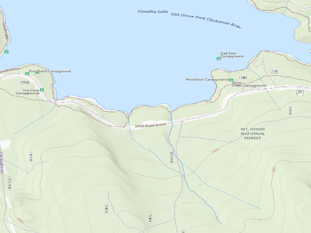USGS topographic map of Stone Creek