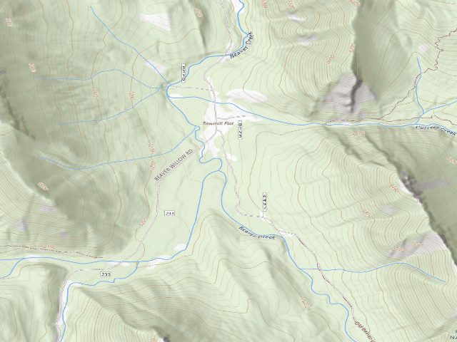 USGS topographic map of Stoner Road 1