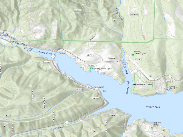 USGS topographic map of Stoney Point Cg-F