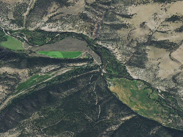 Aerial image of Stony Campground