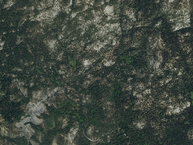 Aerial image of Stony Creek Campground
