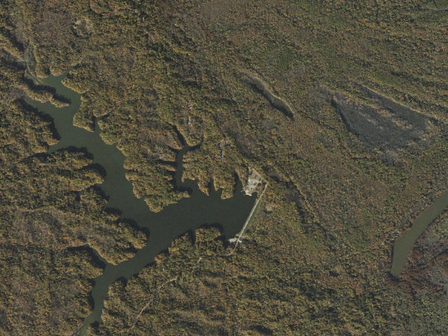 Aerial image of Storm Creek Lake Cg