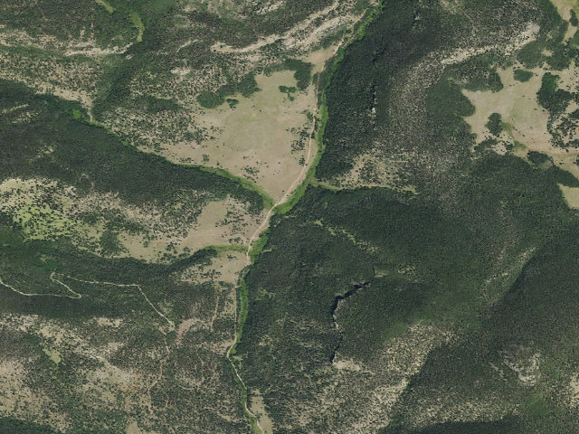 Aerial image of Storm King Campground