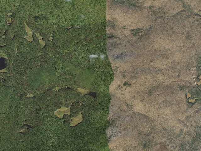 Aerial image of Story Spring Shelter