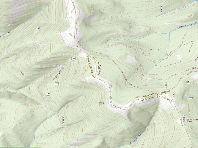 USGS topographic map of Stove Camp Rd 139F1 002