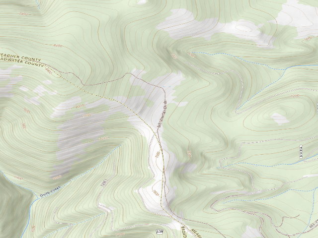 USGS topographic map of Stove Camp Rd 139F1 005