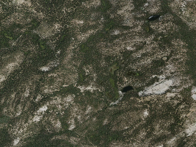 Aerial image of Strawberry Lake