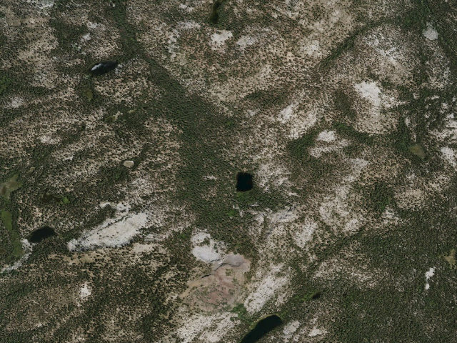 Aerial image of Strawberry Lake Camp 2