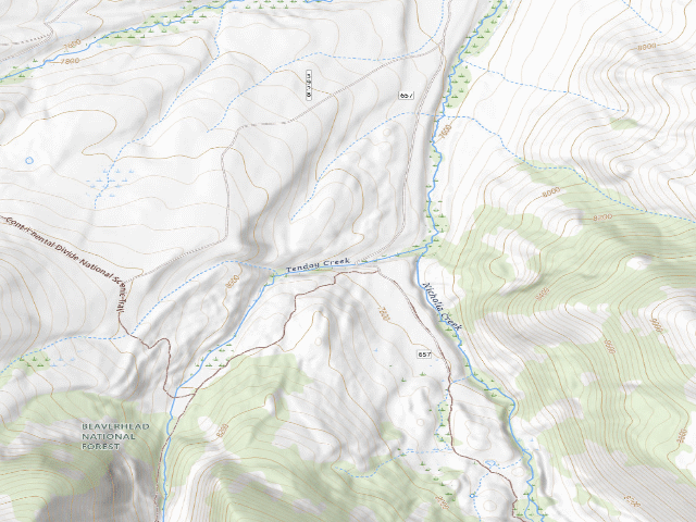 USGS topographic map of Stream