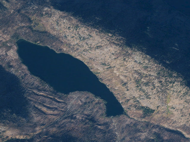 Aerial image of Stuart Campground