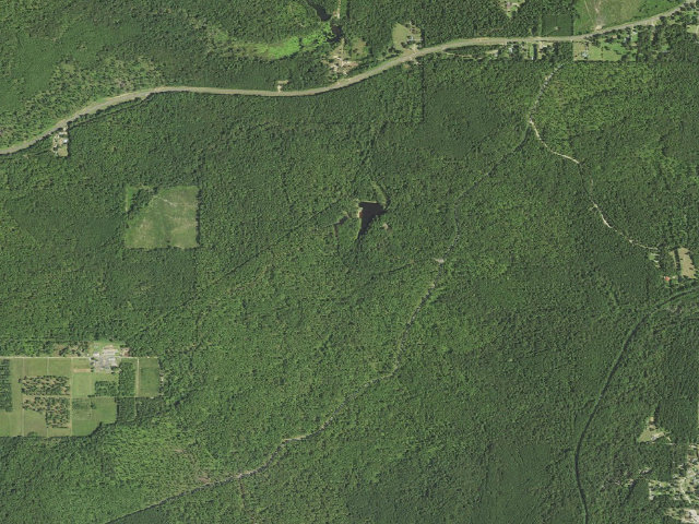 Aerial image of Stuart Lake