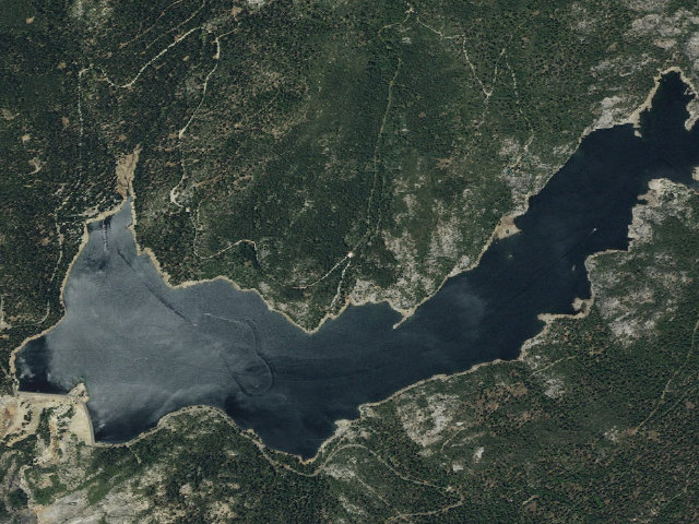 Aerial image of Sugar Pine Point Cg