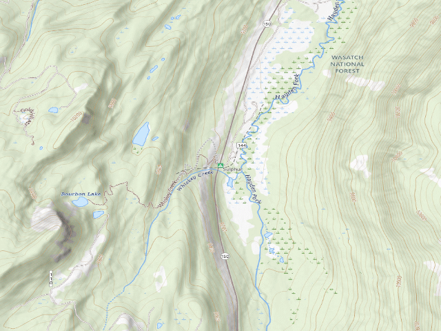 USGS topographic map of Sulphur