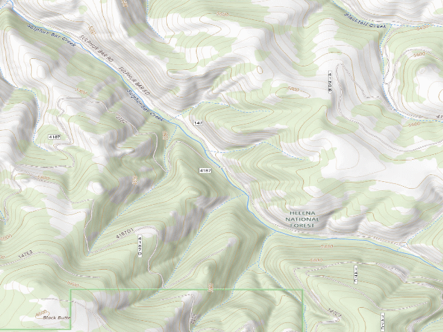 USGS topographic map of Sulphur01