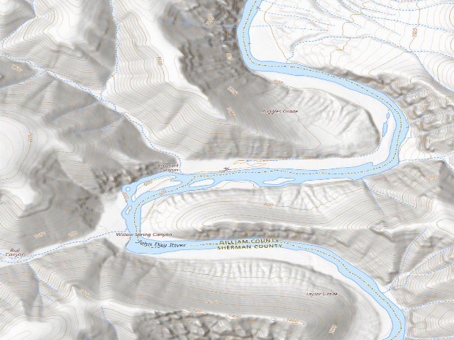 USGS topographic map of Sumac