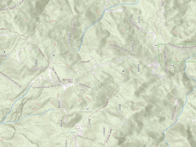 USGS topographic map of Summit Camp