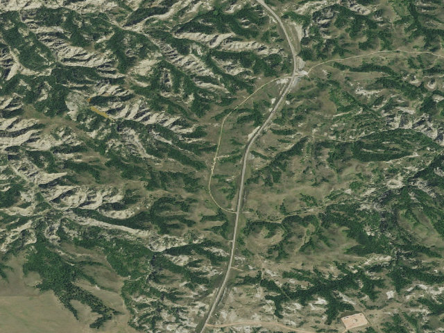 Aerial image of Summit Campground