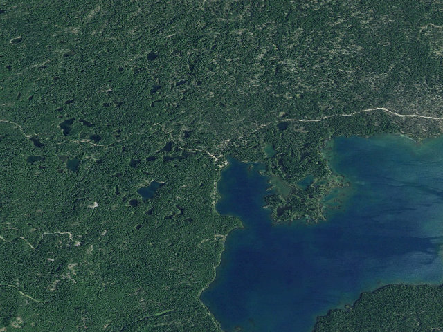 Aerial image of Summit Lake