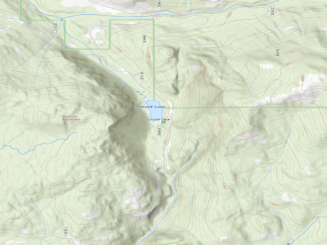 USGS topographic map of Summit Lake