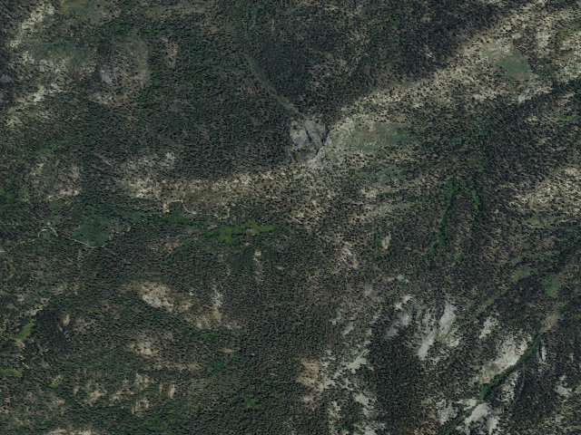 Aerial image of Summit Meadow/Lookout Peak