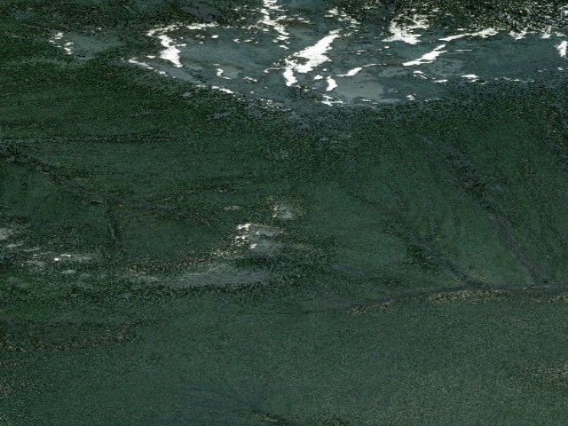Aerial image of Summit Trail Shelter (White Mountains NRA)