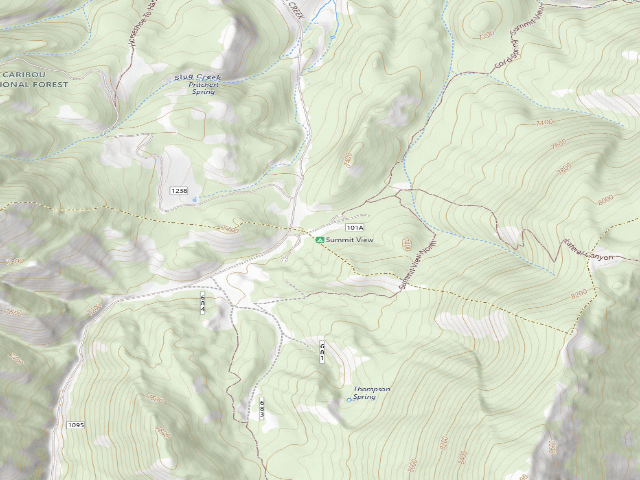 USGS topographic map of Summit View
