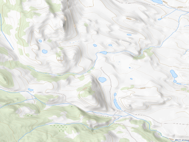 USGS topographic map of Sun River WMA