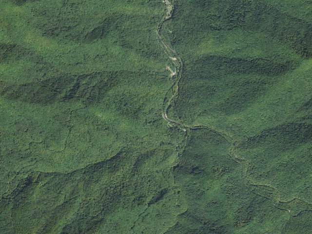Aerial image of Sunburst Campground