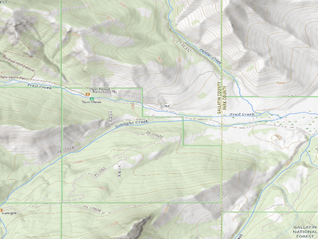 USGS topographic map of Sunlight-001