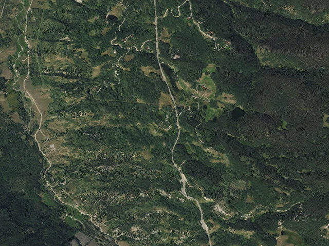 Aerial image of Sunshine Campground