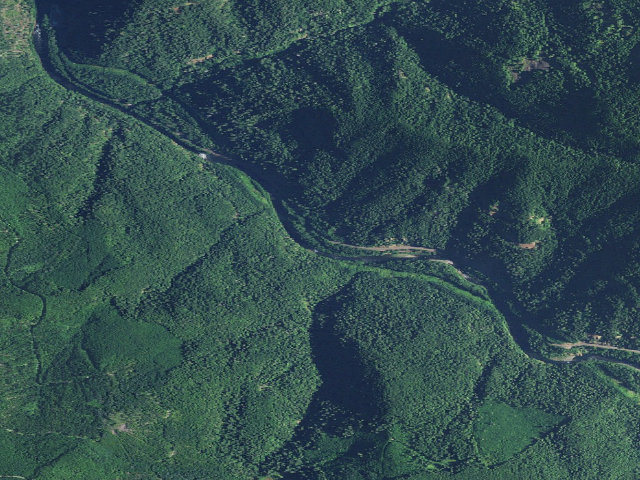 Aerial image of Sunstrip Campground Loop