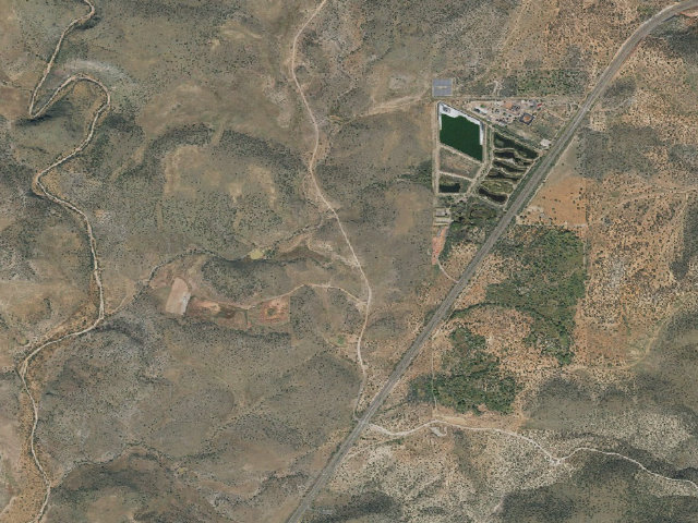 Aerial image of Surprise Dispersed Camping Area